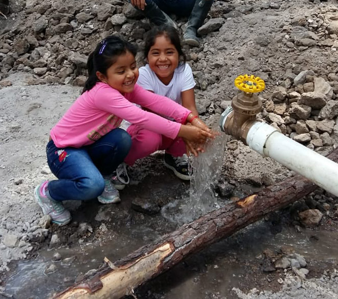 Running Water for the First Time