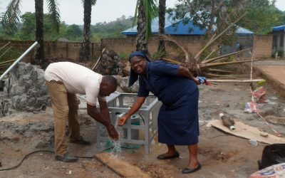NIGERIA: Water is now flowing for St. Catherine’s Hospital & Maternity Ward