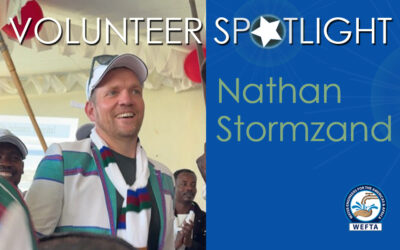 Nathan Stormzand: WEFTA Volunteer Keen on Supporting, Not Controlling WASH Projects